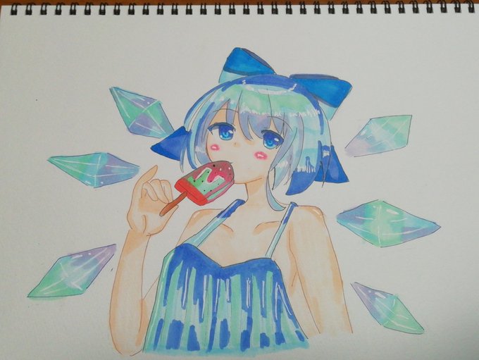 チルノのtwitterイラスト検索結果