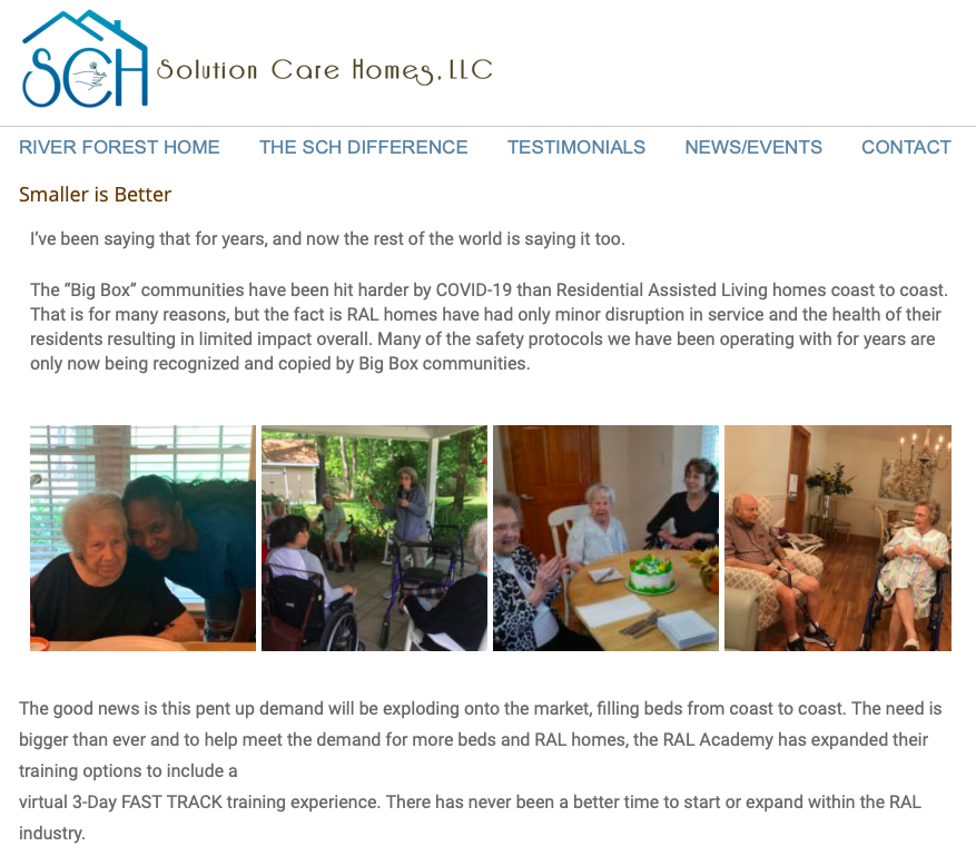 solutioncare_LA's tweet image. When it comes right down to it, smaller homes are safer overall with better caregiver-to-resident ratios! Read more and contact us to discuss your loved one's needs and the care we provide to our residents. solutioncarehomes.com/smaller-is-bet…