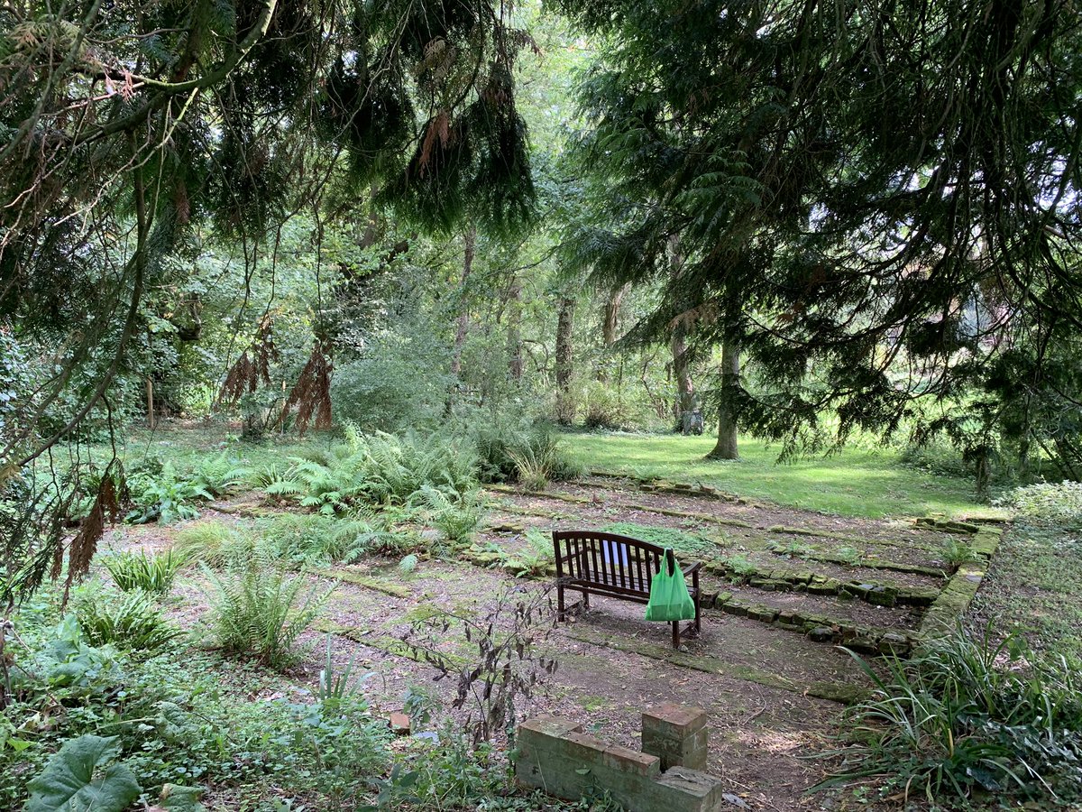 The foundations of Sir Edward Grey's fishing hut, where he spent the night of 3 August 1914 before travelling to London for the declaration of Britain’s entry into the 1st World War.* It burnt down into 1922.  #Itchen * This is, I’m reliably informed, contested