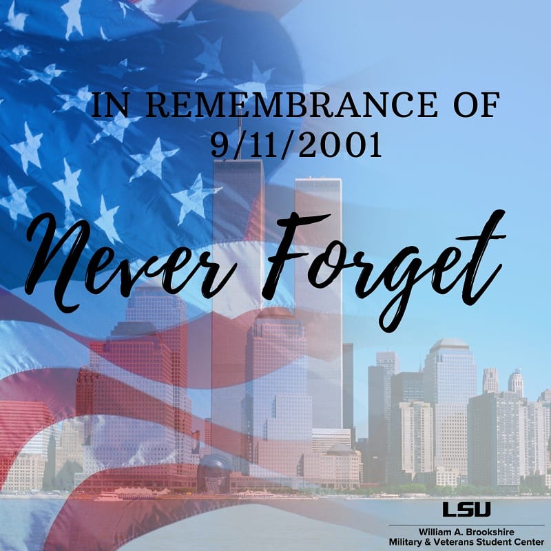 We will never forget 9-11-2001