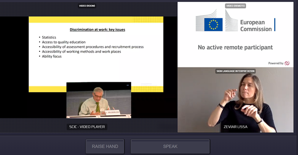 barbaramrcnds's tweet photo. There is much more attention to what ppl with disabilities cannot do than to what they can do. We have to fight negative assumptions.This is central to promote #inclusion of people with intellectual disabilities in the labour market #EUvsDiscrimination @LZelderloo @EASPD_Brussels https://t.co/oYRQGRMtTP