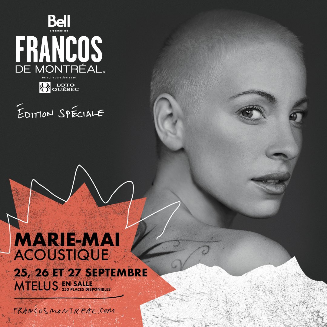 Les billets pour mes spectacles acoustiques au @mtelusmontreal les 25-26-27 septembre prochains sont en vente dès maintenant : bit.ly/MM_Acoustique Tellement hâte de vous retrouver! ❤️