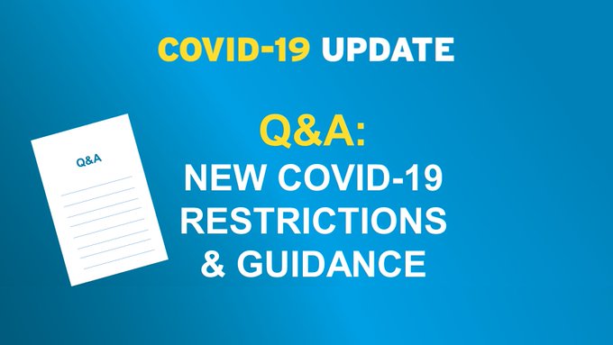 Q&A: New Covid-19 restrictions and guidance