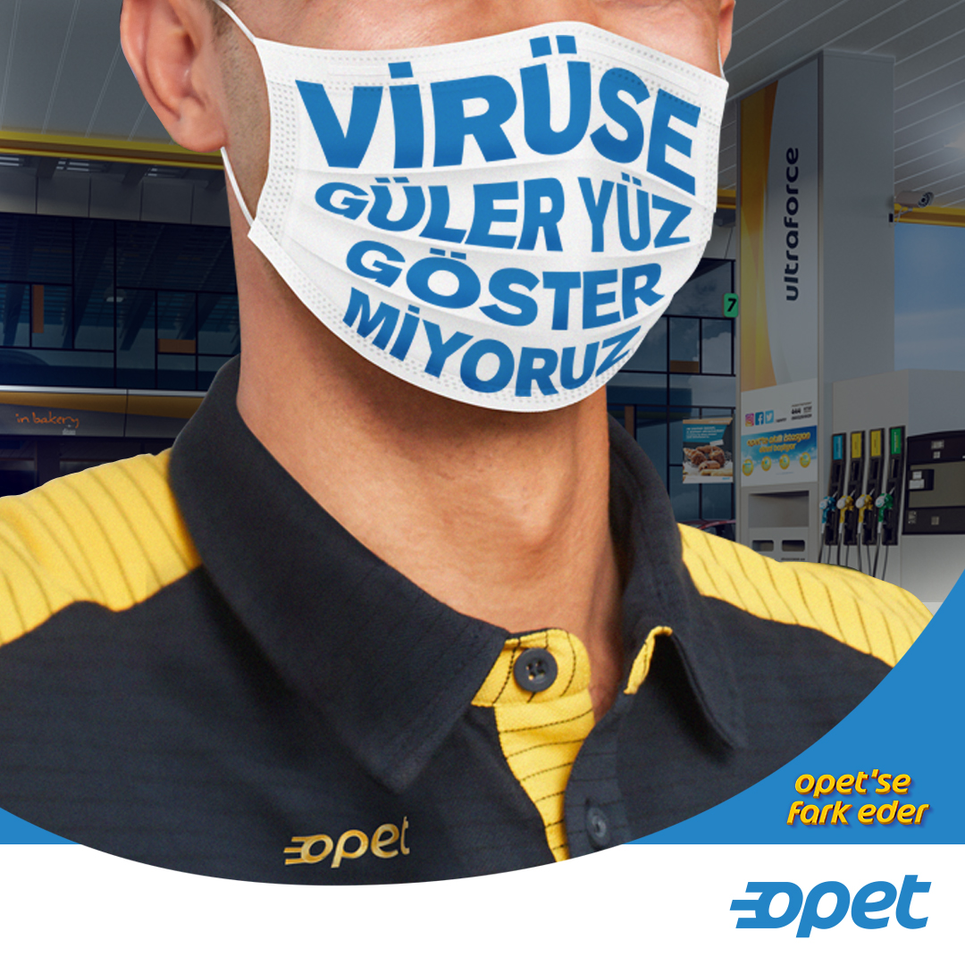 Opet ailesi olarak güler yüzümüzle tanınsak da virüse güler yüz göstermiyoruz. Siz de hem kendi sağlığınızı hem de sevdiklerinizi korumak için lütfen aracınızdan iner inmez maskenizi takmayı unutmayın. https://t.co/wHaZ0cUx3E