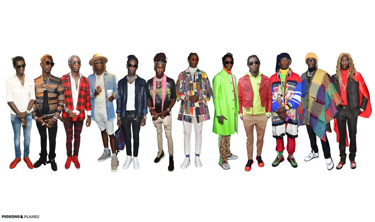 PigsAndPlans's tweet photo. Young Thug through the years. 🐍 https://t.co/CMOWyEusbc