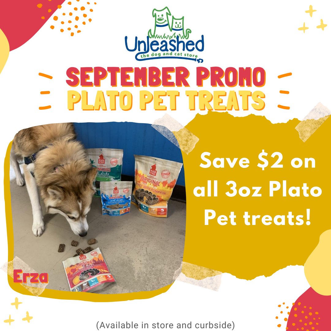 Unleashed_SH's tweet image. Erza was definitely happy to help clean this spill! Till the end September, @Unleashed_SH is offering $2 off all 3oz @platopettreats! 💖🐶
#shoplocalraleigh #dogs #petsofthetriangle #cats #unleashedthedogandcatstore #unleashedstonehenge