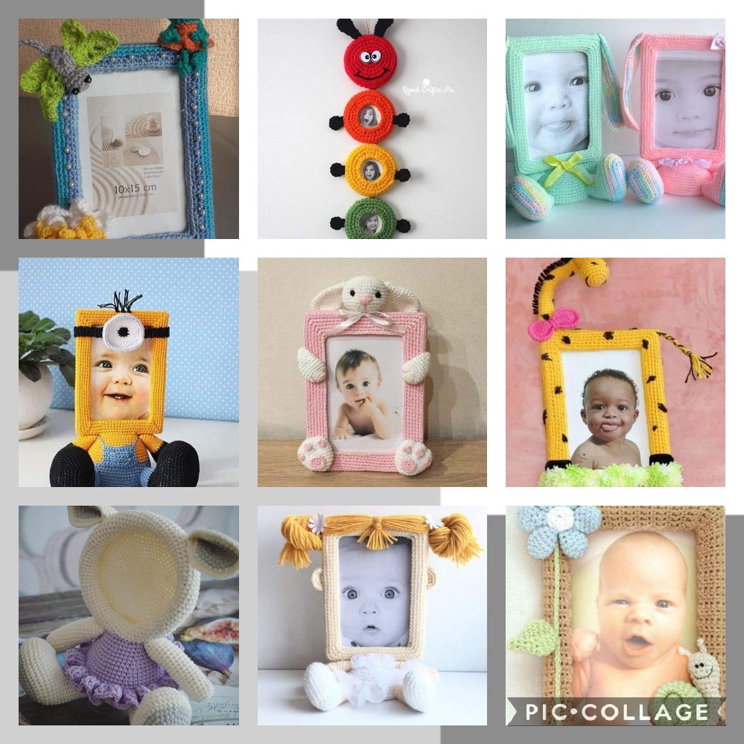 Taniafunchal's tweet photo. Adorable crochet frames 🖼️🌺
 #crochet #lovecrochet #crochetlovers #crochetframes #frames https://t.co/7CHzsz4W5x