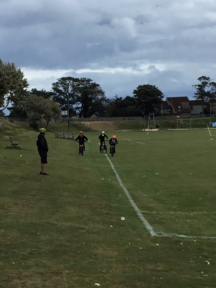 Thank you to <a href="/OutfitMoray/">Outfit Moray & Bike Revolution</a> for providing our pupils with bike-ability sessions, they are having a fab time @LossieHigh