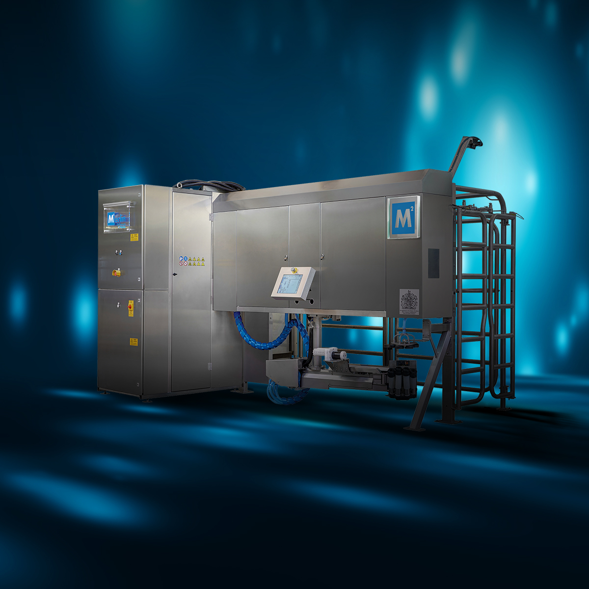 FullwoodPackoGr's tweet photo. New improvements have made M²erlin more robust than ever before, with a stainless steel construction that will keep you milking efficiently for years to come #ConstantlyCurious #farminginnovations 
https://t.co/10mitnnRPA https://t.co/IQNRQtoTHp