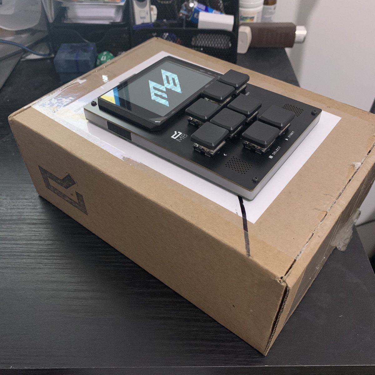 PualTwo's tweet image. Oh Hi Twitter!
Thanks for the awesome hardware @Trash80 #m8tracker #m8 #sequencer