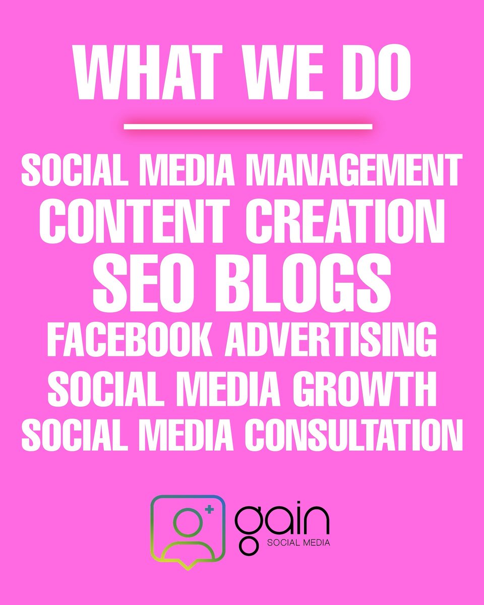 Gain Social Media tweet media