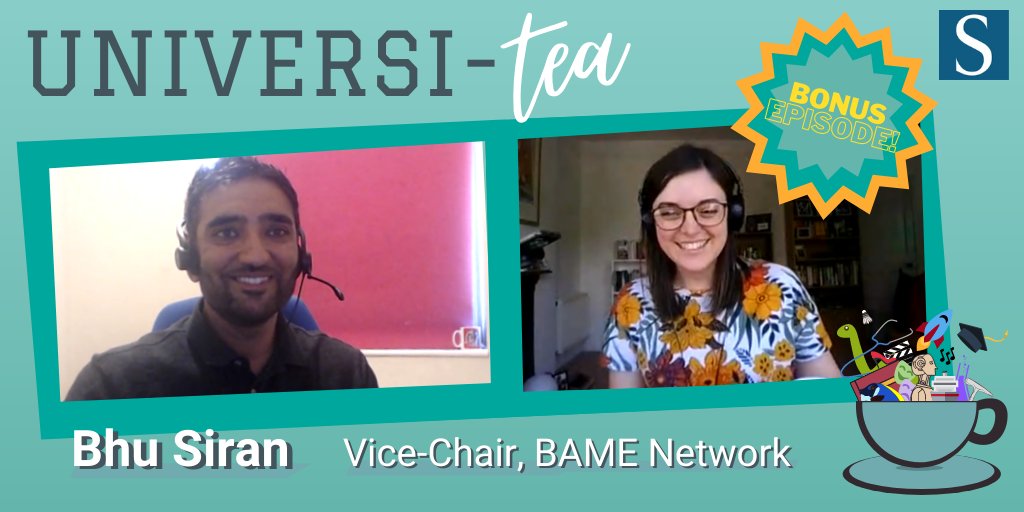 jo_fisher_'s tweet image. I'm so excited to share a BONUS EPISODE of our @unisouthampton podcast, #UniversiTea!

IT Business Partner &amp;amp; BAME Network Vice-Chair, Bhupinder Siran, chats about his love of working with people &amp;amp; his role in creating an equal and inclusive community.

podcasts.apple.com/gb/podcast/the…