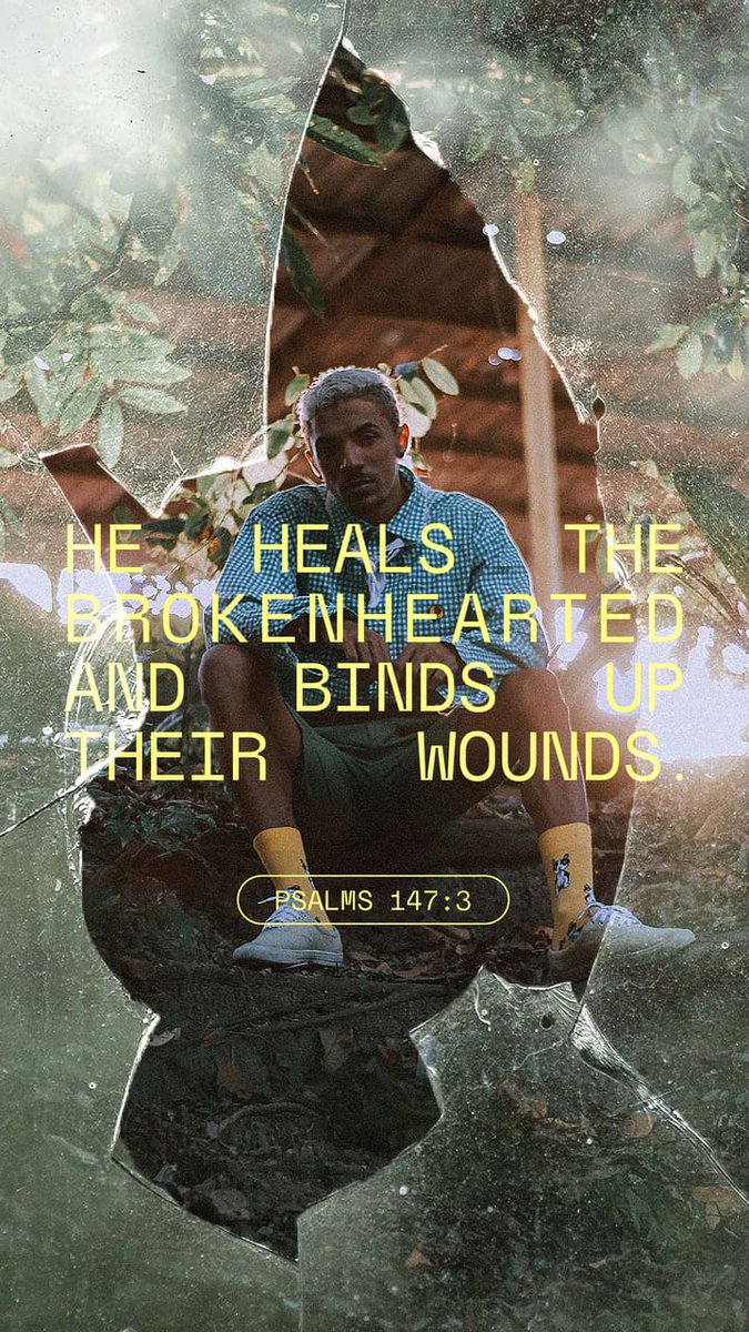 GaryLHicks's tweet photo. He heals the brokenhearted and bandages their wounds.
Psalms 147:3 NLT
https://t.co/1Xdll7p76m

Thanks, God, for Your power to heal our hearts and minds. Help us to live in Your strength and love today! - GH https://t.co/5yUe9Vyaef