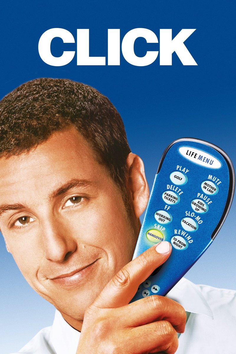 bondgriff's tweet photo. Was watching Click. It's dark, touching and funny.

#HappyMadison #ClickMovie #AdamSandler #KateBeckinsale #ChristopherWalken #HenryWinkler #DavidHasselhoff #JulieKavner #SeanAstin https://t.co/VskjvYJWW4