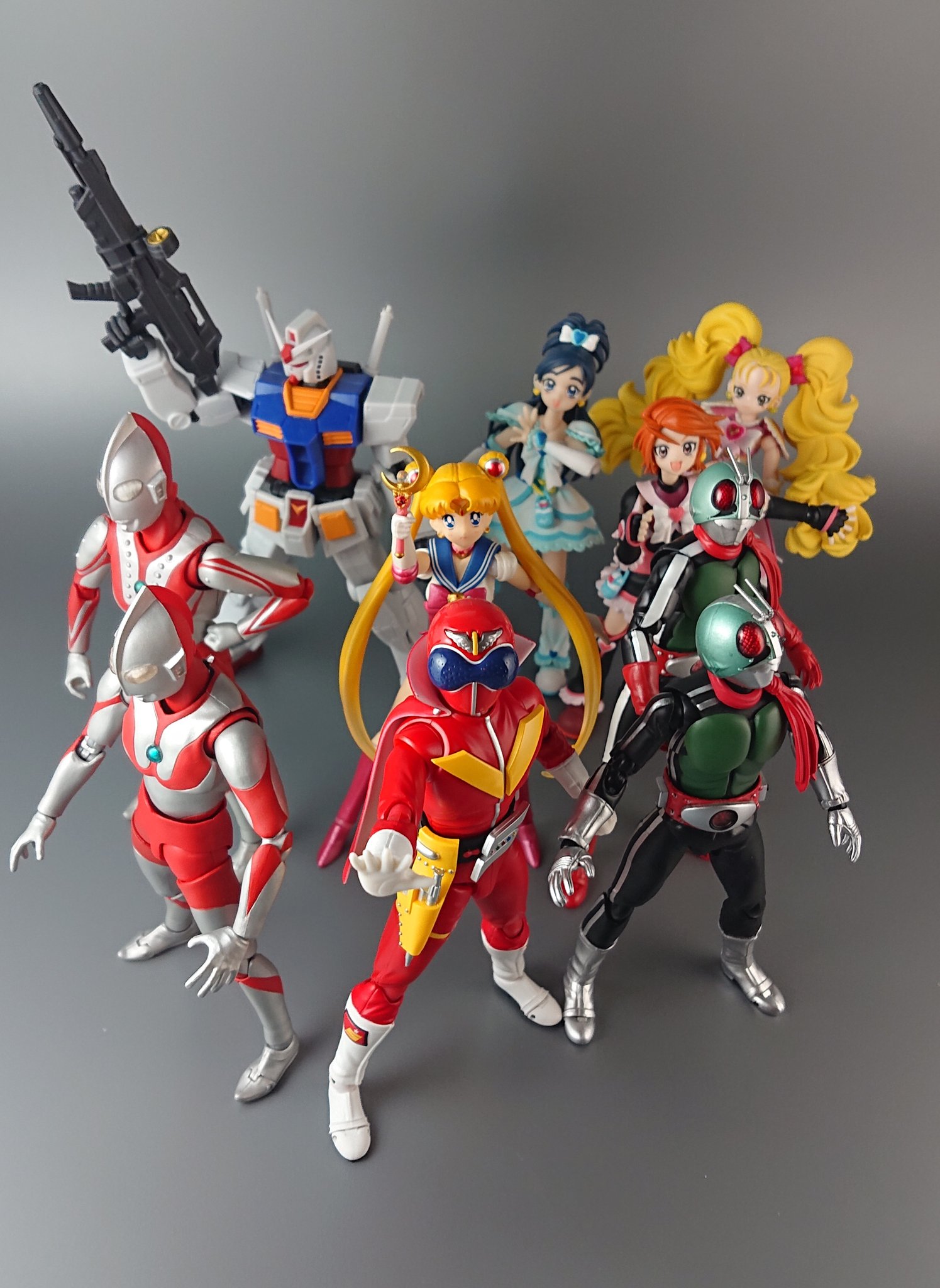 ウルトラマン スーパー戦隊 画面ライダー フィギュア おまとめ