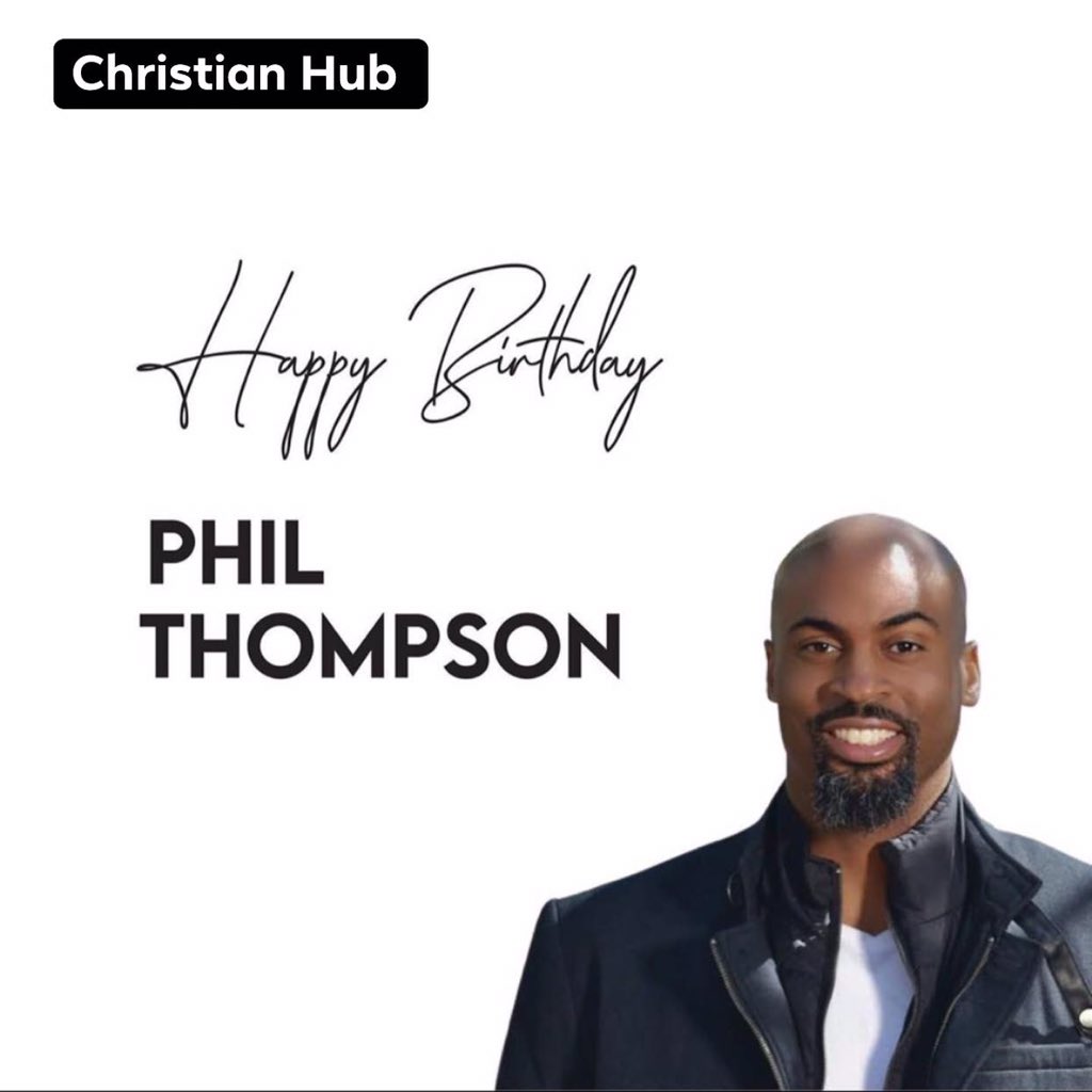 Christianhub_T's tweet photo. HAPPY BIRTHDAY SIR🎈🎂🎁🎊🎉 
Phil Thompson
Enjoy the day and the new year✝️⛪️❤️🎤

#prayer #love #christianhub #church #impact #world #lion #prophet #prophecy #word #jesus #savior #christ #worship #bible #jesus #read #impact #study #love @philthompson https://t.co/RczOAYfHoo