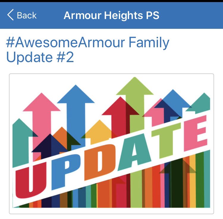 ArmourHeightsPS's tweet image. We hope our @ArmourHeightsPS families are continuing to check Edsby regularly for school and individual class communication. There is a lot of information for you already posted for the 2020-21 school year!  Please call us if you have any questions!  #excitedfornextweek!