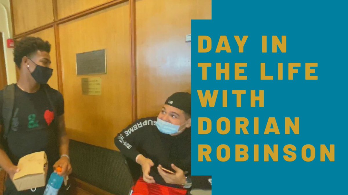CMSVAdmission's tweet photo. First week of classes are in the books and we recently followed along Dorian Robinson '22 for a, "day in the life" as a college student. You can watch the entire episode on our #Youtube Channel. ⬇️📚🐬

@CMSVMBB @dorianrobinson_ 

https://t.co/fNAqMp0L4y https://t.co/PrIrOGg9Xp