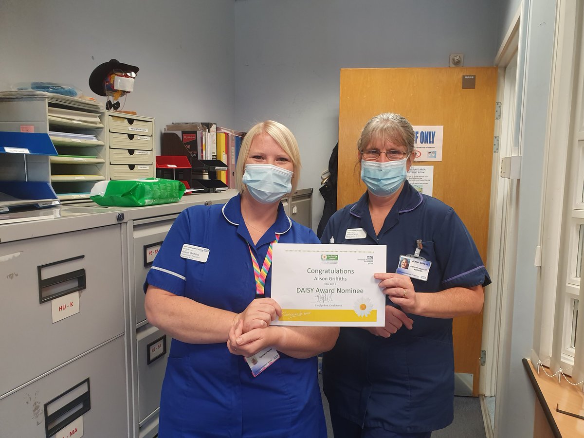 Lovely nomination for Alison on your Daisy nominee