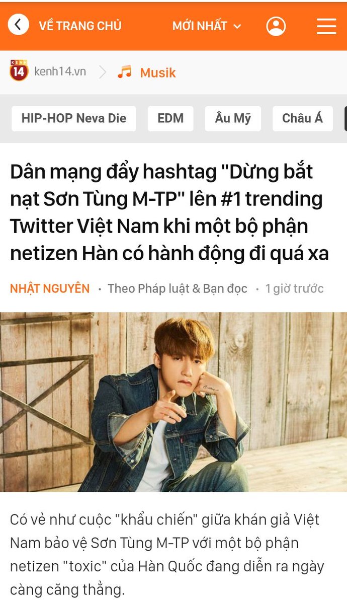 Nguyenthi777's tweet photo. "Có rất nhiều người Việt Nam ủng hộ KPop, ủng hộ văn hóa và con người của các bạn. 
Mong sự tôn trọng trở lại. Dù rằng có thể Việt Nam chưa phát triển bằng. Nh tôn trọng là dành cho all."
@sontungmtp #ApologizeToVietnam #StopBullying_SonTungMTP https://t.co/ywdPnfc4WQ