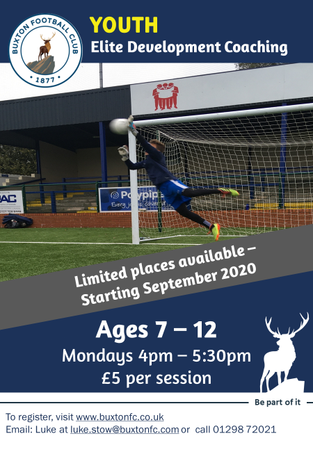 buxton_in's tweet photo. STARTS MONDAY 14TH SEPTEMBER! ⚽⚽ https://t.co/8XfGoLz02u