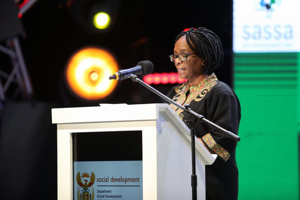 The_DSD's tweet photo. “The children are our future and when we teach them well we pave the way for the future,” - NLC Commissioner, Mrs. Charlotte Mampane. #NLCECDHandover https://t.co/6ebd0zAN1B
