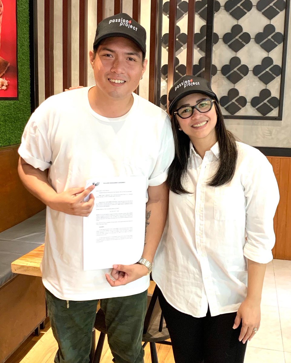 ppeventsph's tweet photo. Passion Project has a new contract artist... Congratulations Shan Sabalburo for being a part of the Passion Project family. We are so very proud of you. Exciting times ahead. 🙏🏻👆😃 https://t.co/nV2U50T68B