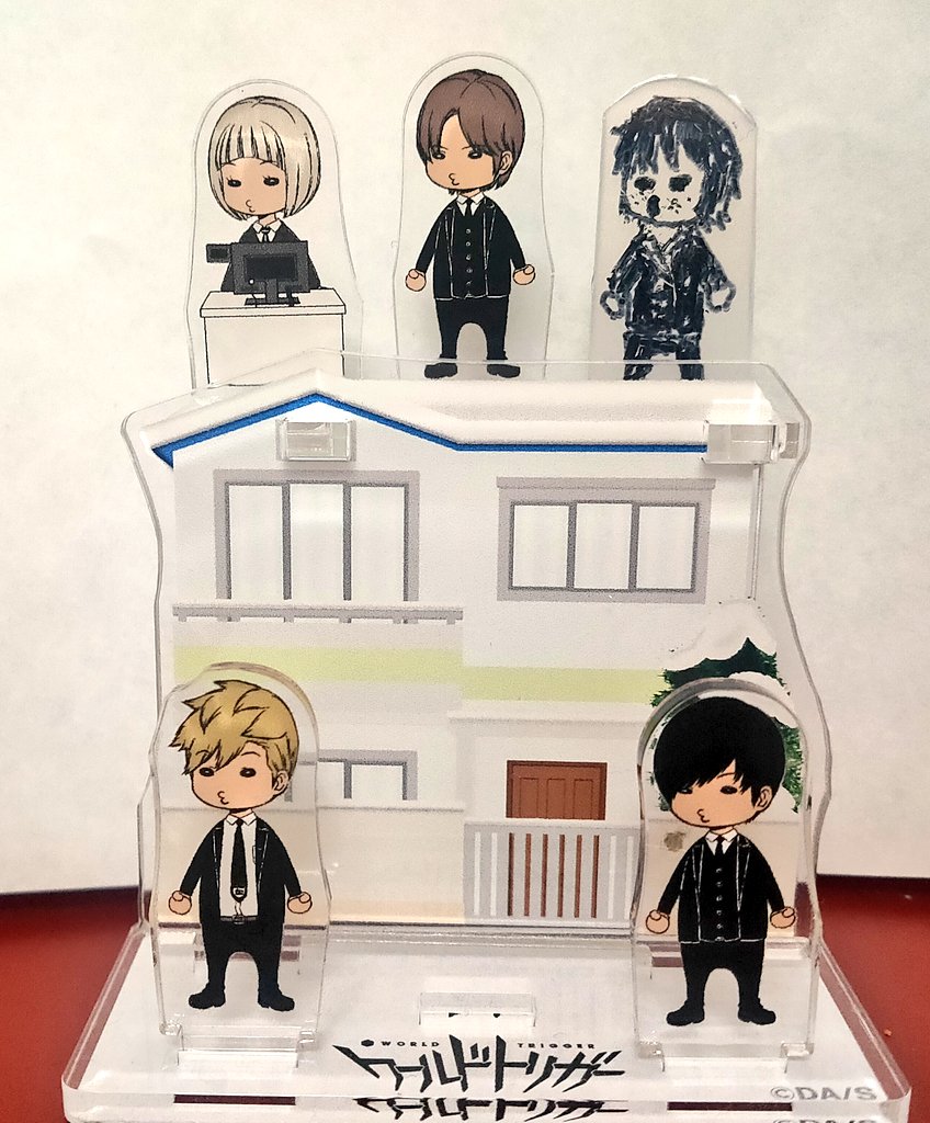 ワールドトリガー アクリルジオラマ 二宮隊