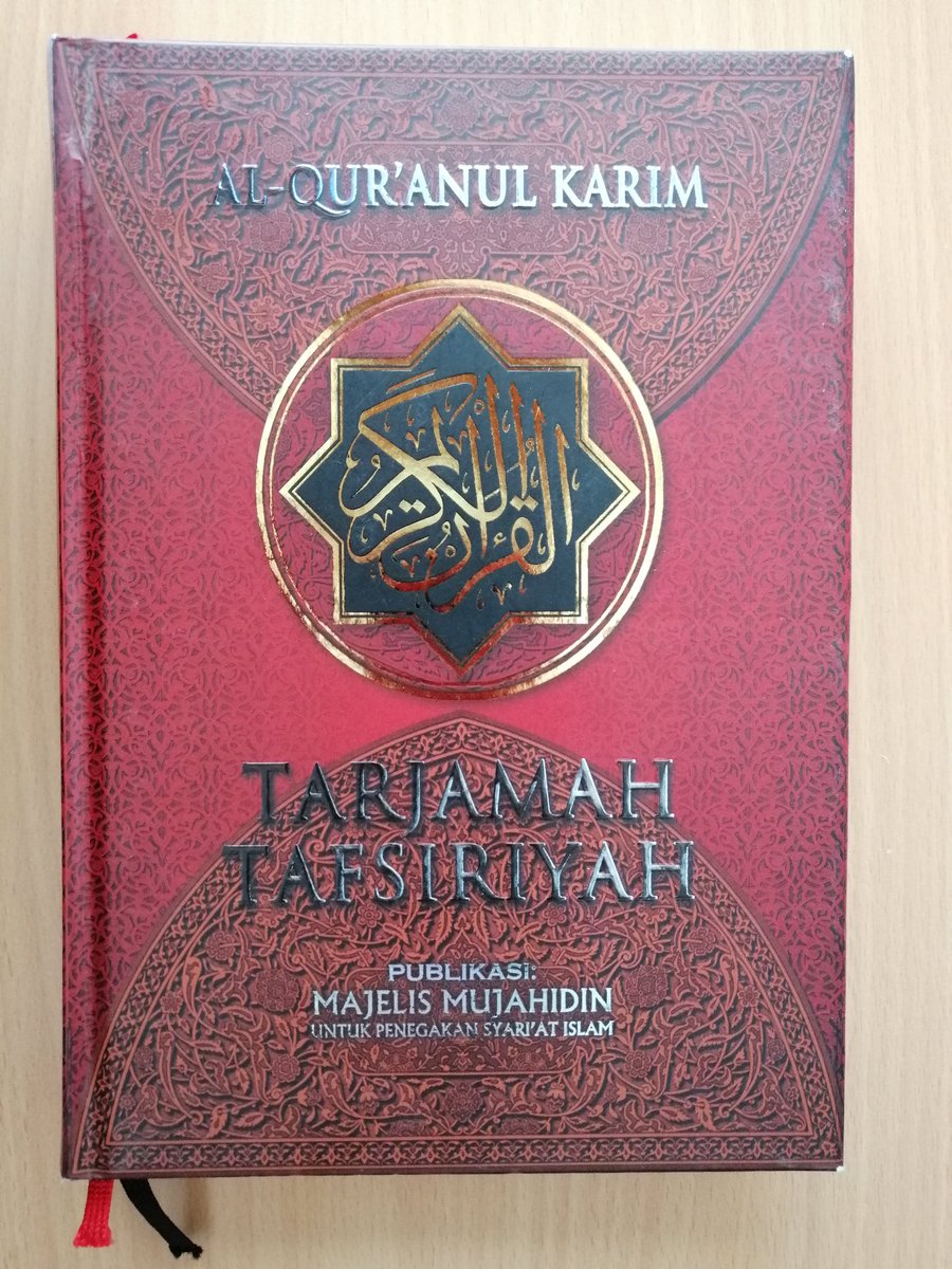 This is not a translation, it is a counter-translation. Muhammad Thalib’s “exegetical translation”, first published in 2011, is a direct attack on the Indonesian government.  #qurantranslationoftheweek 