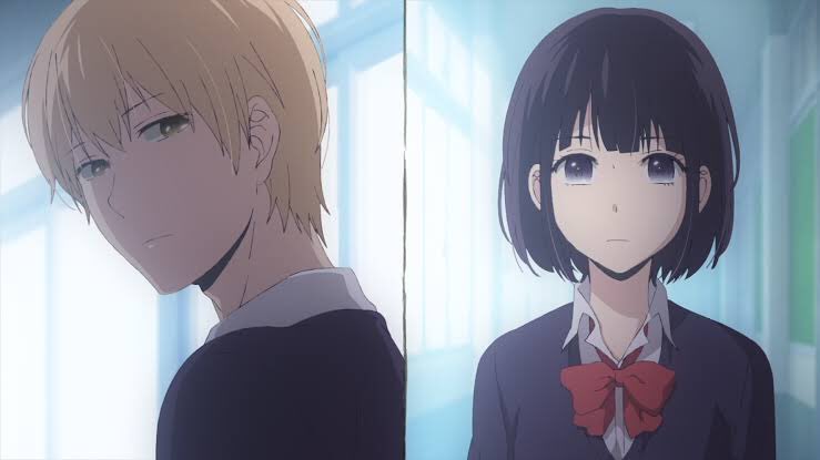 Kuzu no Honkai/Scum's Wish (7.4/10)To the outside world, Hanabi Yasuraoka and Mugi Awaya are the perfect couple. But in reality, they just share the same secret pain: they are both in love with other people they cannot be with.