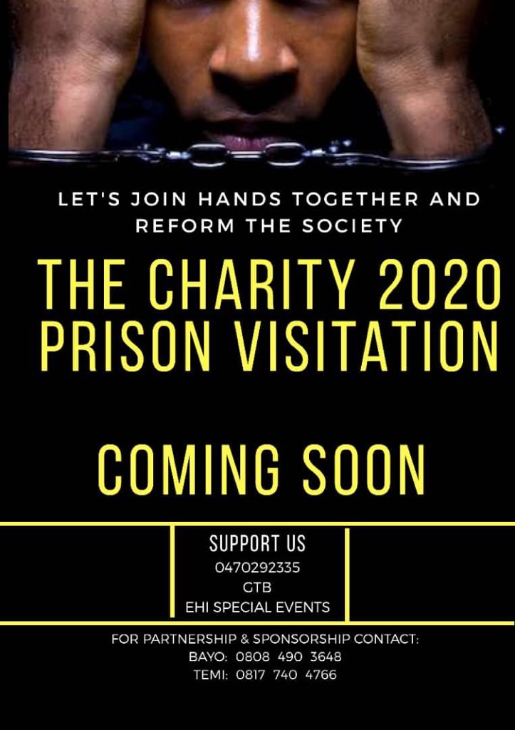 folasheeayomi's tweet photo. Making the lives of the inmates of kirikiri prison better today can start with you, change starts with us, we’re the ones we’ve been waiting for, change will not come if we do not lend a hand 🖐🏿 December we’d be making great impact in the kirikiri prison Apapa, please donate 🙏 https://t.co/XC2cw7nXW9