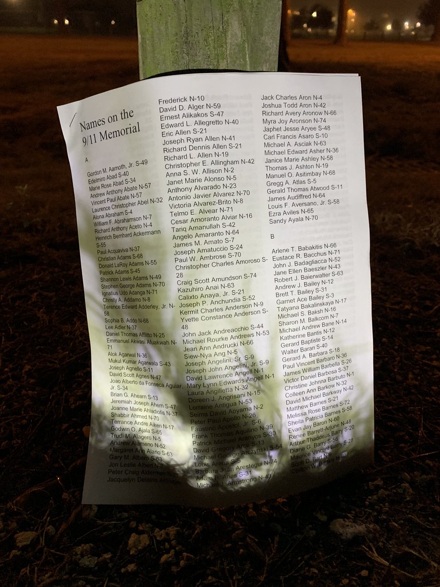 MattRHarris's tweet image. On this day we remember &amp;amp; recall the events of “where we were”, “what we were doing”, the lives lost &amp;amp; the loved ones left behind.

17 PAX posted @F3GrandStrand #Warthog for a #911Memorial &amp;amp; #NeverForget workout ... reps were put in &amp;amp; work done thanks to solid Q by @F3OneCall