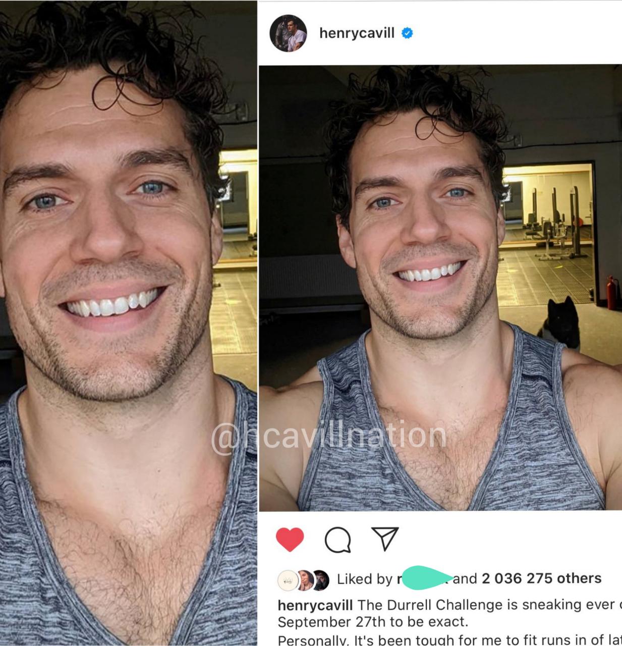 Henry Cavil desabafa em suas redes sobre comentários desrespeitosos