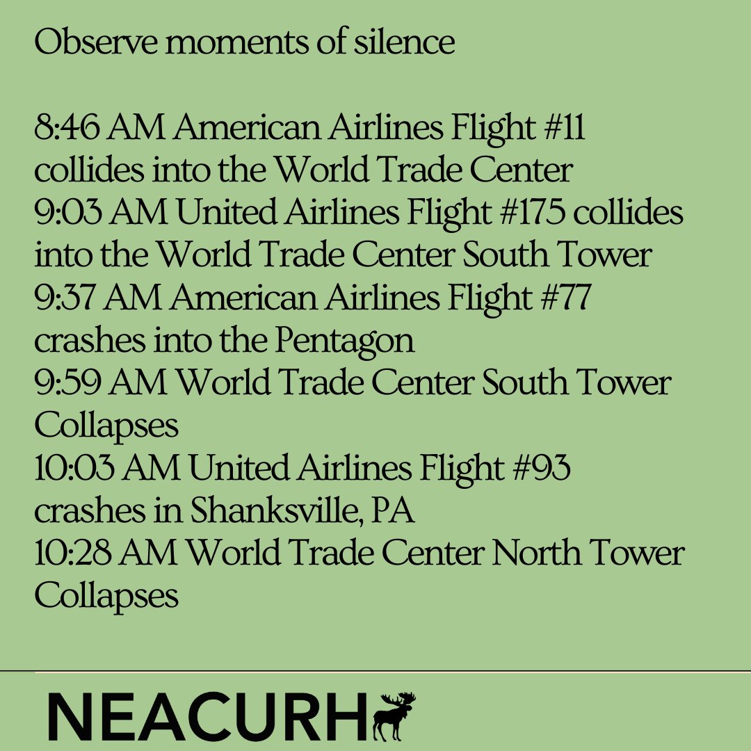On September 11, 2001, four coordinated terrorist attacks were carried out. The attacks killed 2,977 people from 93 nations; 2,753 in New York, 184 were killed in the Pentagon, and 40 people killed on Flight 93. Today, please remember our heroes and the lives lost. #NeverForget
