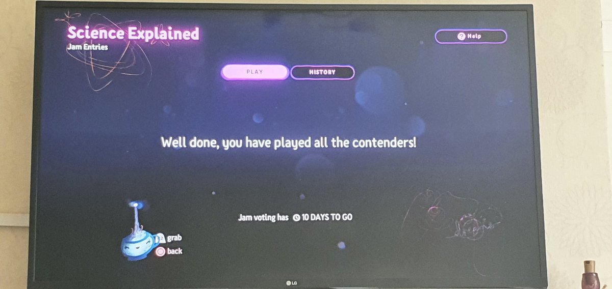 Jammer_Sonar's tweet image. #communityjam #DreamsPS4 

Well thats a first, I have played all the entries for the "science explained" community Jam. 

Oh and yes I was strict in my voting, "Wario heads" just dont count!!, I am not as diplomatic as @KeldBjones is 😁😉👍