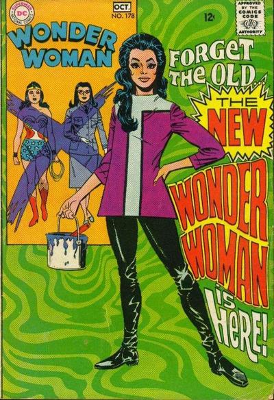 In 1968, 3 years after Rigg debuted as Peel, Wonder Woman was transformed into a version of her. This was controversial, since it included a de-powering of the Amazon warrior. But comics’ most famous feminist superhero mimicking Peel speaks to how quickly she became iconic. 2/10