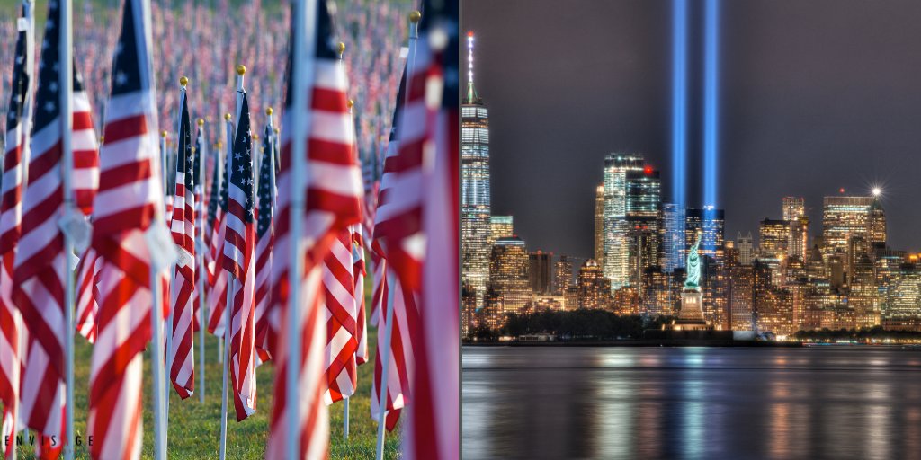 VS_LawEnforce's tweet photo. "The memory of our #Heroes will never die!  9/11 showed us the strength of character and resolve of our First Responders.  We will be forever grateful." - Ari Vidali, Founder &amp; CEO at Envisage Technologies #neverforget #worldtradecenter #nyc https://t.co/Mk6iaPQ67Z