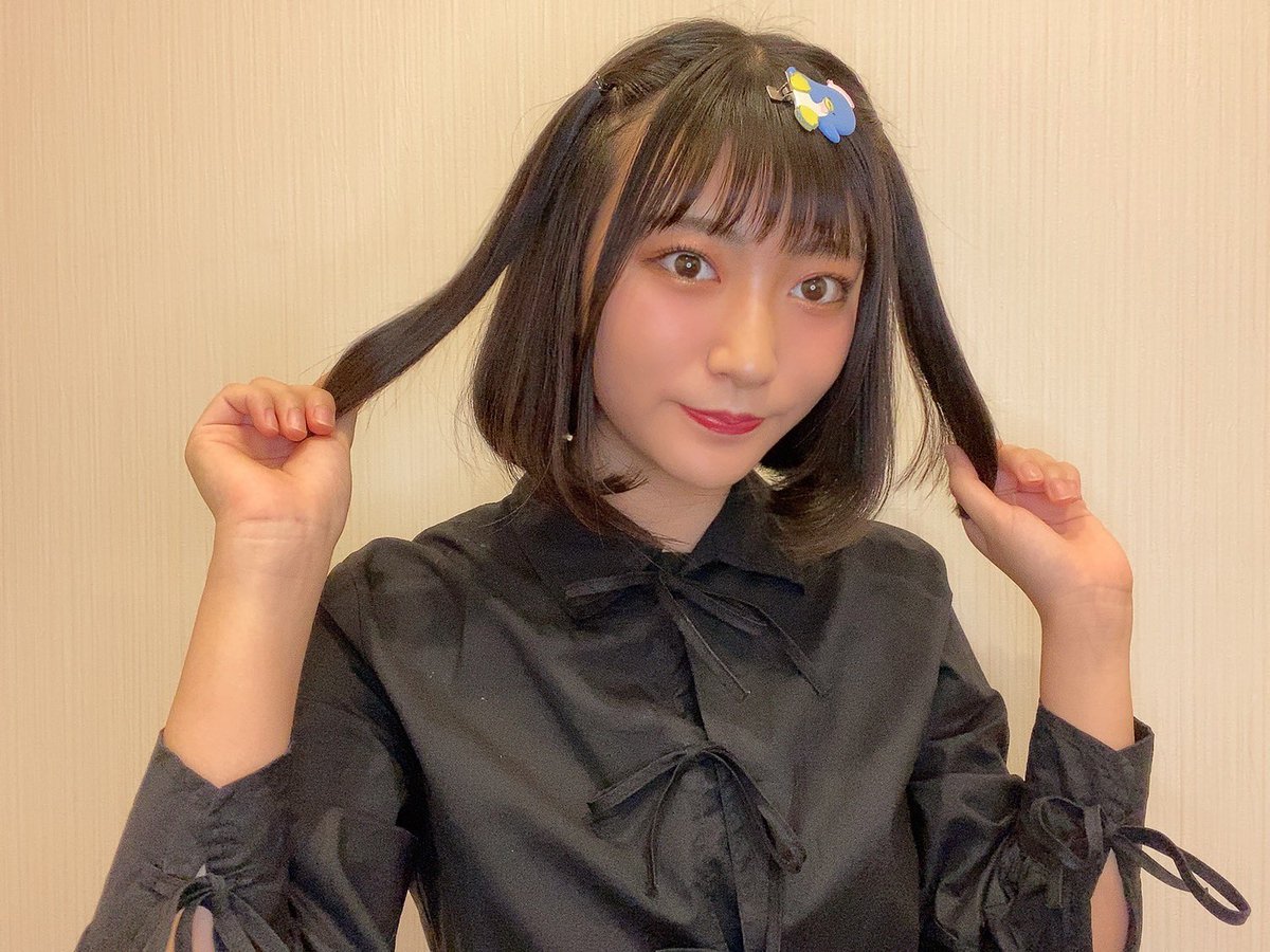 寺田陽菜 Ngt48 今日はさらとコラボ配信しました 2回目の地雷メイク ボブになってからの地雷メイクは初めてです どうですかー