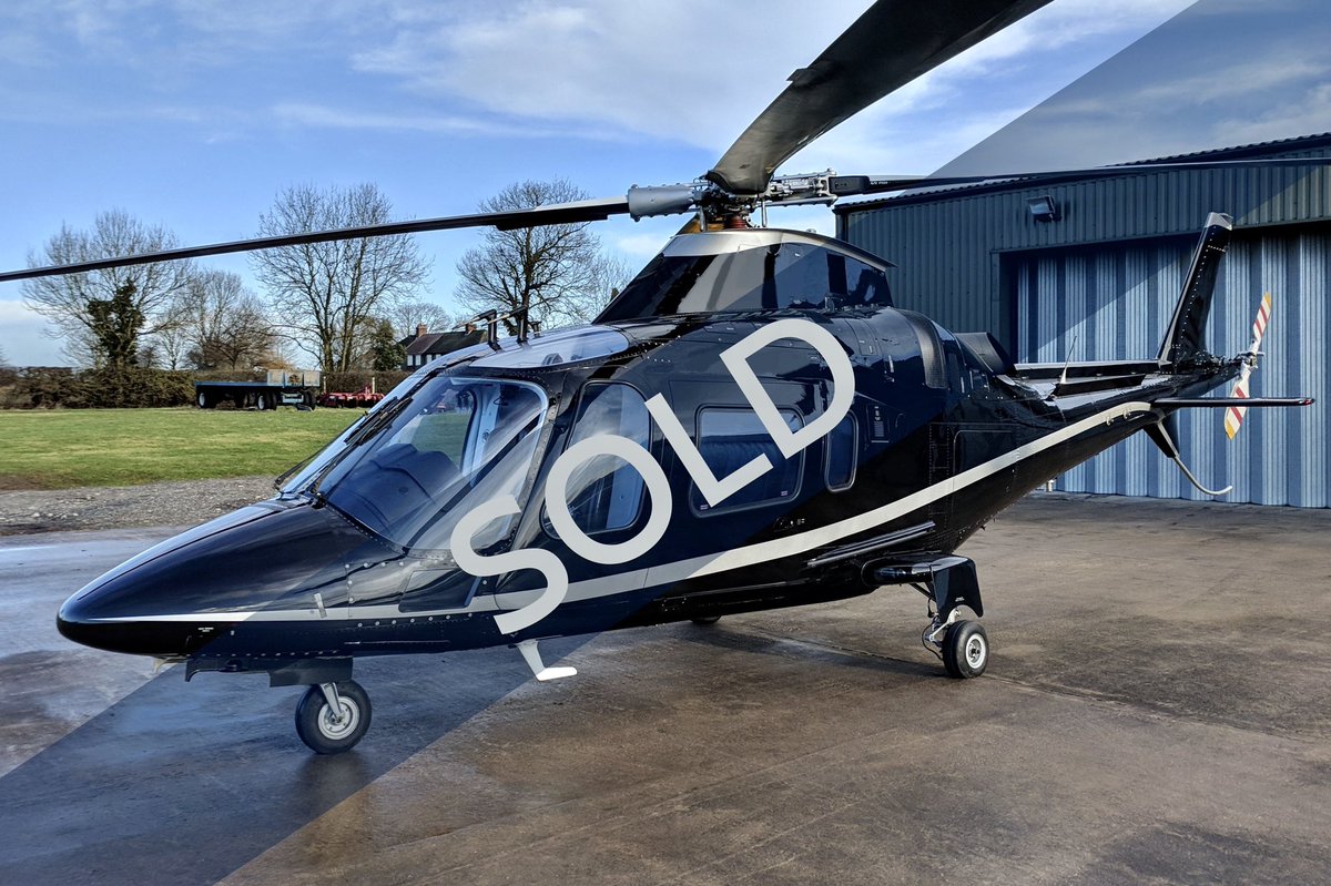 We’re starting the weekend the right way with another pre-owned AW109 being sold 🎉.