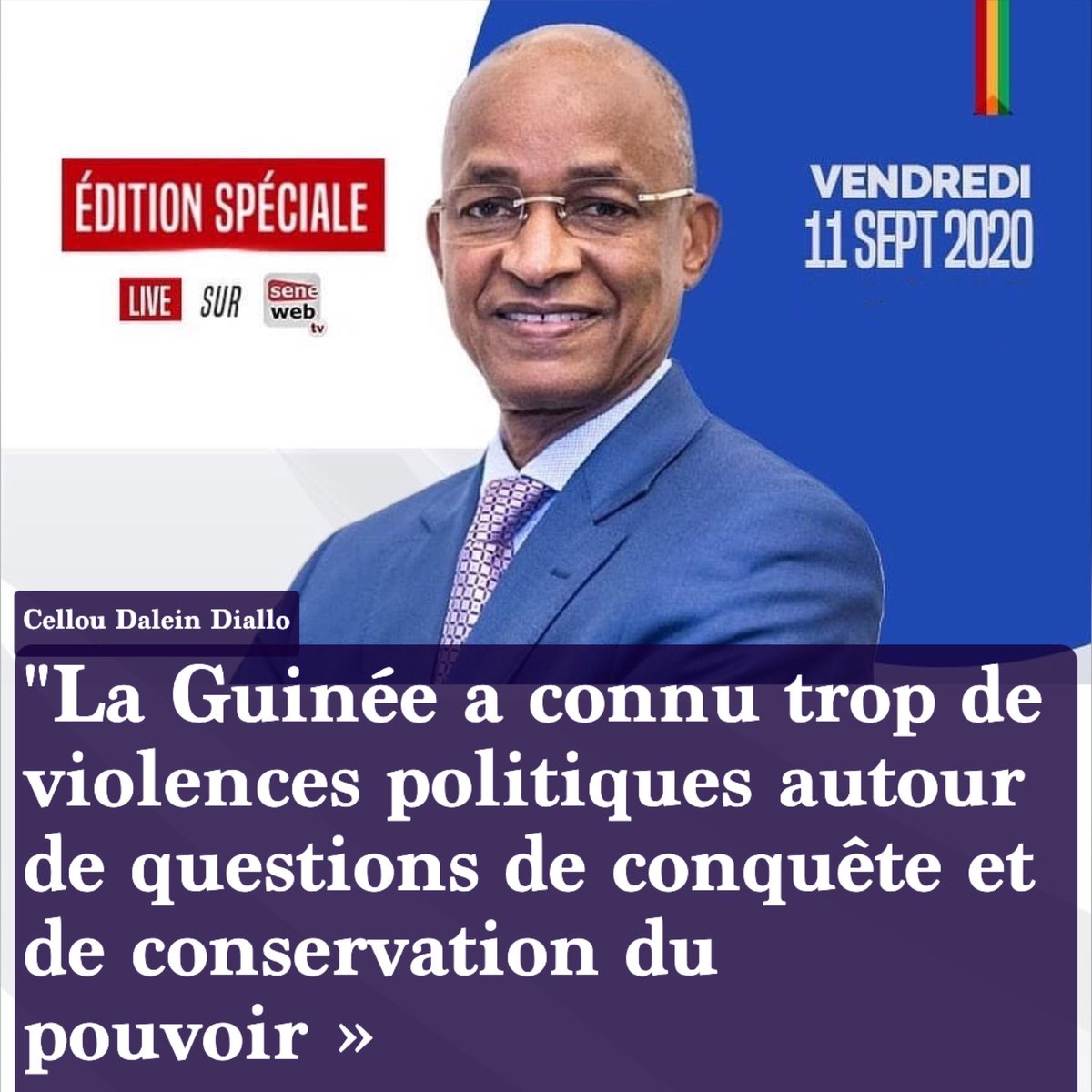 seneweb's tweet photo. Cellou Dalein sur la situation en Guinée
#Guinee #Conakry #LiveSeneweb #Senegal https://t.co/jPNQcOuYYj
