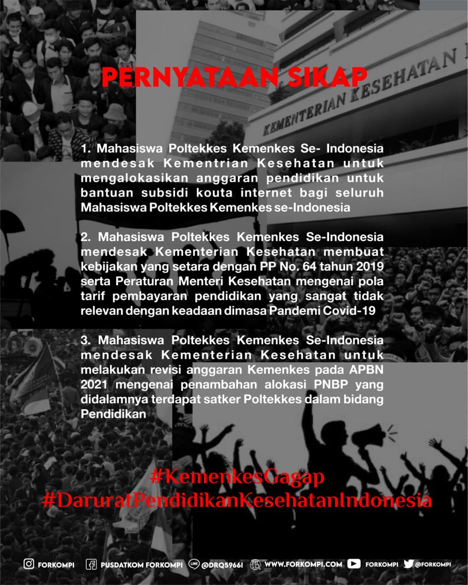 adorabless_s's tweet photo. Tugas numpuk
Kuliah ngebut
Spp full 100% tanpa potongan 
Seharusnya tau keadaan.
Jika kami sudah beraksi apakah kalian masih enggan menanggapi??

HIDUP MAHASISWA !!!
HIDUP RAKYAT INDONESIA !!!
HIDUP KESEHATAN INDONESIA !!!
#KEMENKESGAGAP
#daruratpendidikankesehatanindonesia https://t.co/lzCo41M3EK