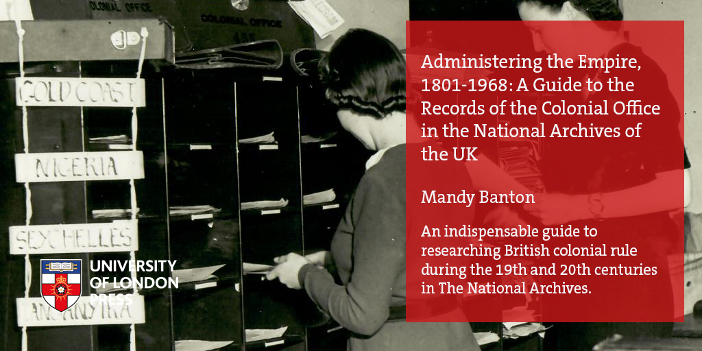 UoLPress's tweet photo. Looking to unpack British colonial history?
This #FreeReadsFriday we offer 'Administering the Empire', a key guide to researching British colonialism in the archives.
Now available as a free #OA download for the first time! https://t.co/DM04UoyxbY https://t.co/y0unczs01z