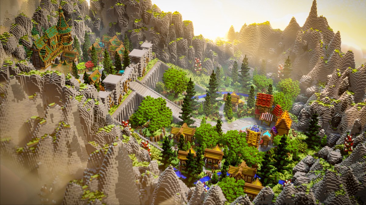 A little commission made by me for a friend
Thanks for awesome render  @LordKingCrown 
Built on <a href="/BuildersRefuge/">Builder's Refuge</a> 
#Minecraft #minecraft建築コミュ