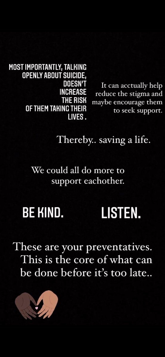 GaayaRaja's tweet photo. Suicide prevention week.
#SuicidePrevention 
#MentalHealthAwareness 
#FridayThoughts 
#FridayFeeling https://t.co/XrcKF0Tw2I
