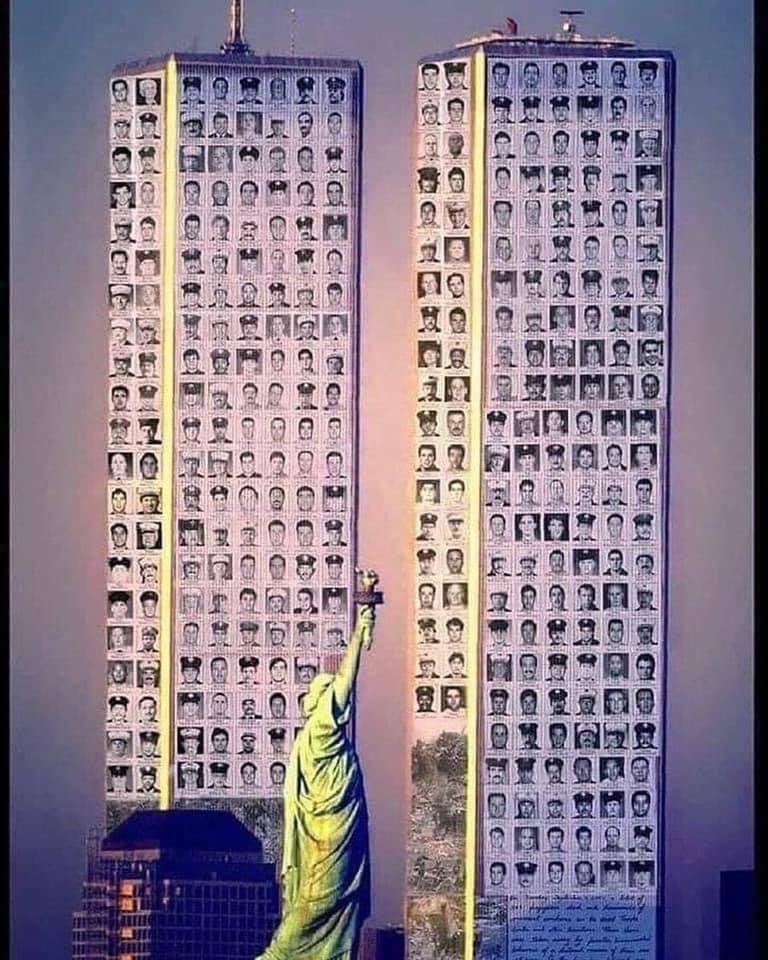 comingoutw's tweet photo. We will never forget. ❤️🤍💙 

#911 #america #remember #unitedwestand #united #unitedstates  #liberty #justice #911anniversary #911wewillneverforget #911memorial #wewillneverforget #remember #sadness #grief #hero #loss https://t.co/uPJmyX88v9
