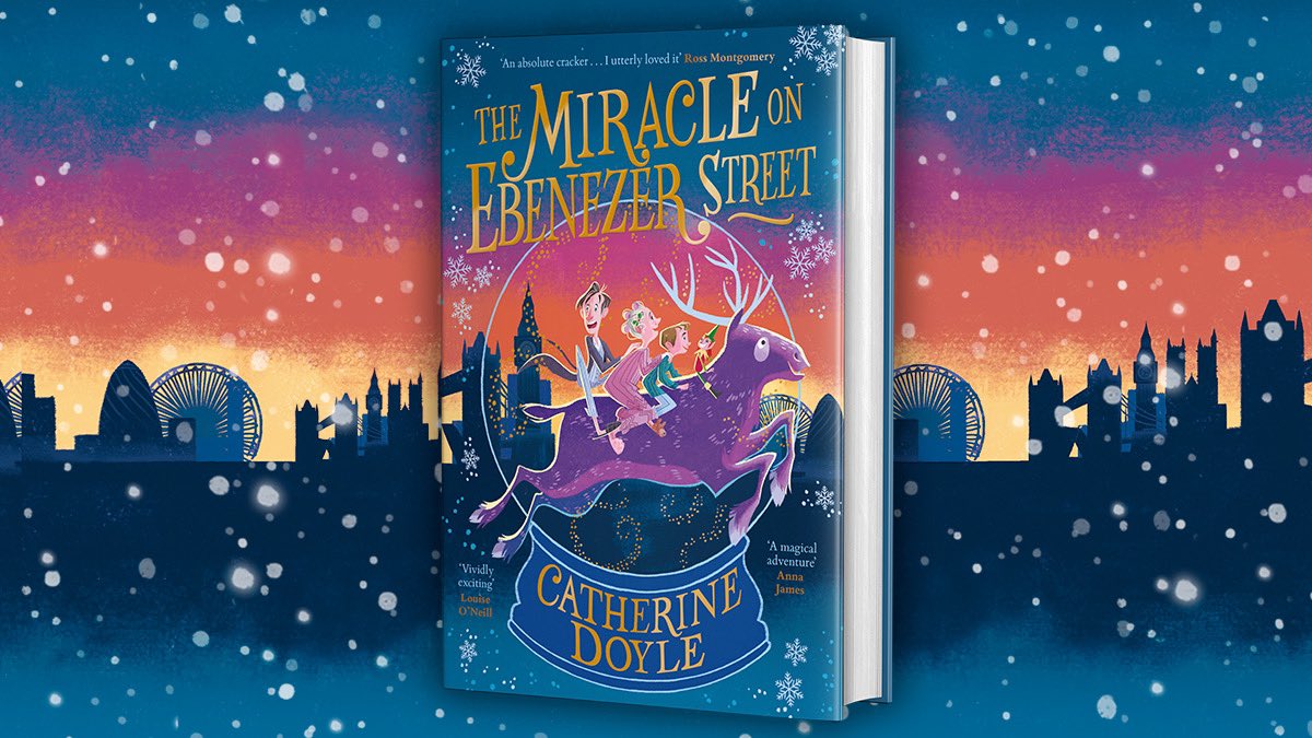 It’s less than 3 weeks until THE MIRACLE ON EBENEZER STREET is out. It’s my modern reimagining of A Christmas Carol, full of festive magic, unexpected mayhem &amp; most importantly of all - hope ✨
If you’re feeling a bit Christmassy, it’s  up for preorder ❄️

bit.ly/2QIOvhh