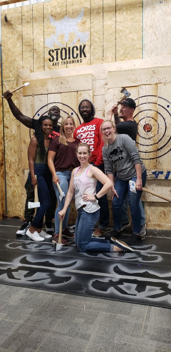 StoickT's tweet photo. All progress takes place OUTSIDE the comfort zone!
#axethrowing #durhamregion #bowmanville #community #oshawa #whitby #ajax #ClaringtonTourism https://t.co/mozagXGklY