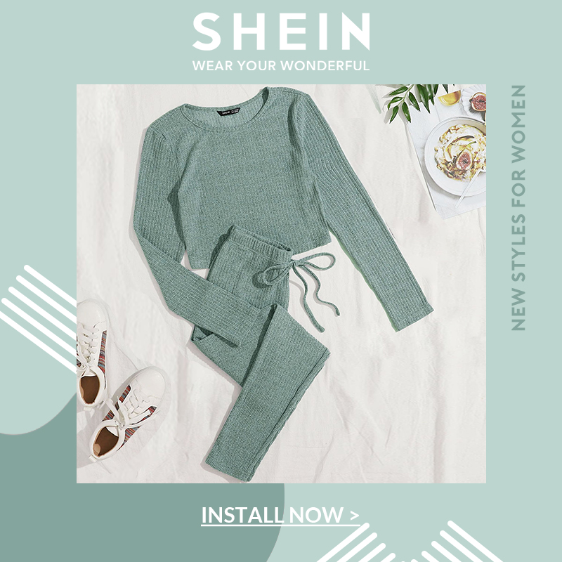 SHEIN_Official's tweet photo. Descubra os melhores Visuais Fashion!
Cores Frescas &amp; Estilos Fabulosos!
Preços baixos a partir de R$17!
Instale agora!