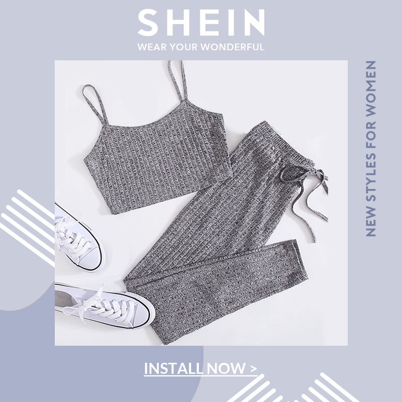SHEIN_Official's tweet photo. Descubra os melhores Visuais Fashion!
Cores Frescas &amp; Estilos Fabulosos!
Preços baixos a partir de R$17!
Instale agora!