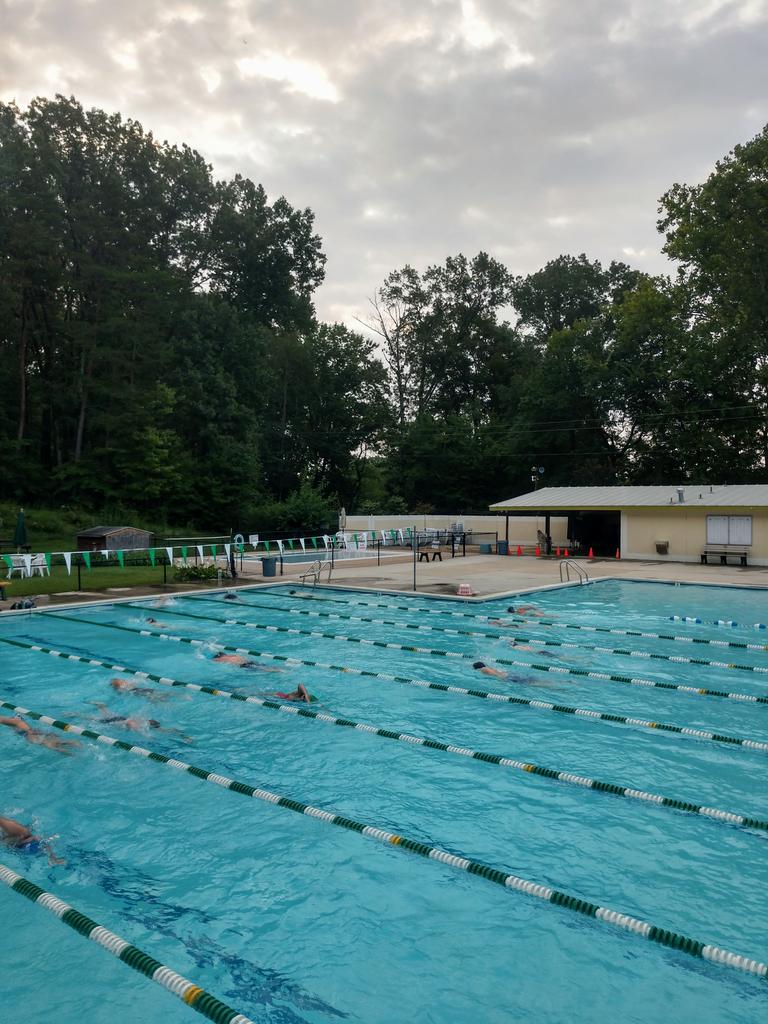 Warm-up under the stars - Pre Set Horizon 50s - Sunrise Aerobic Set - Main Set Cloud Cover 200s. Fabulous Friday morning practice from our Senior group. 🌌🌅🦊